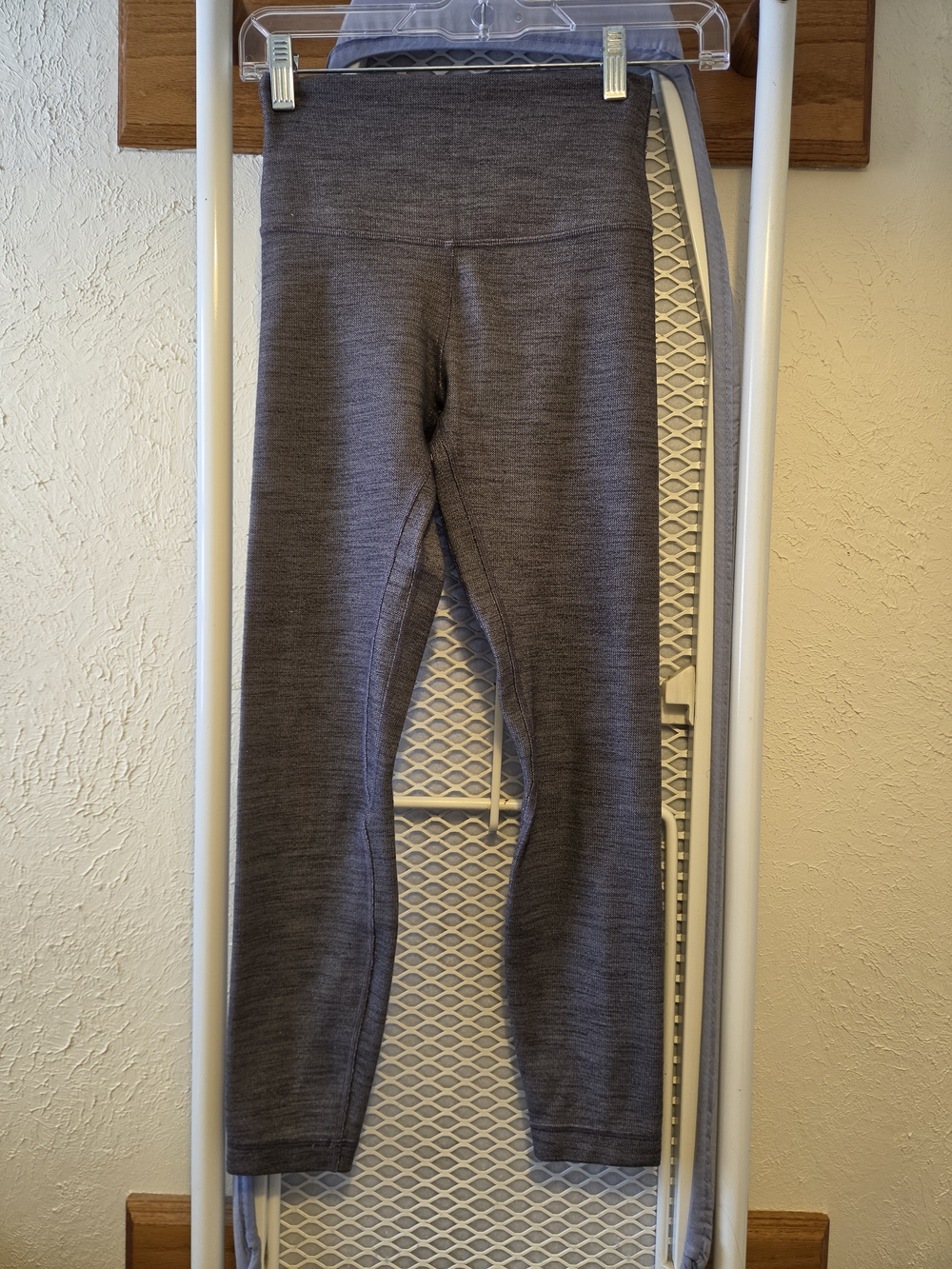 lululemon athletica Heathered Charcoal High-Rise Leggings